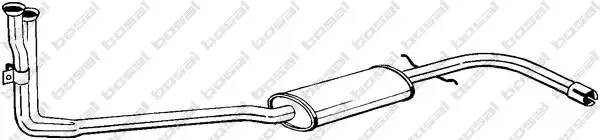 Предглушитель выхлопных газов 283579 BOSAL