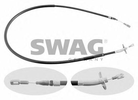Трос, стояночная тормозная система 10 90 9500 SWAG