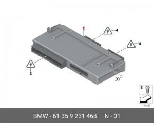 Блок управления электронный 61 35 9 231 468 BMW