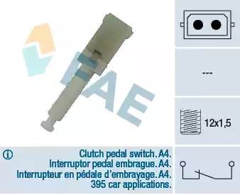 Выключатель фонаря сигнала торможения 24560 FAE