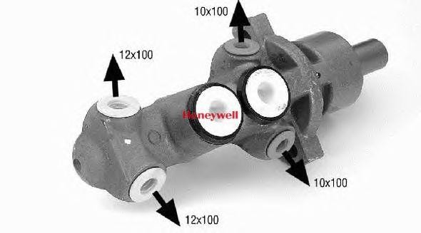 Главный тормозной цилиндр 132954B BENDIX JURID