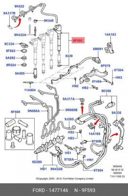 Форсунка 1477146 FORD