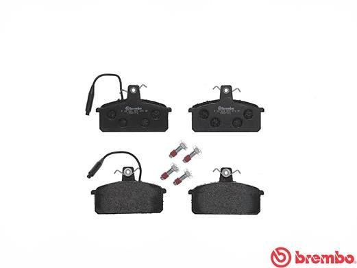 Комплект тормозных колодок, диско P 23 024 BREMBO