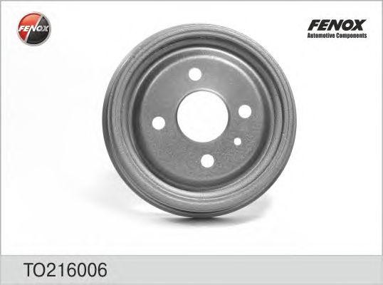 Барабан тормозной TO216006 FENOX