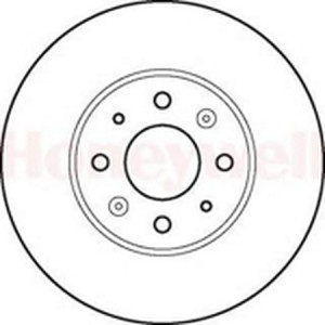 Тормозной диск 561337B BENDIX JURID