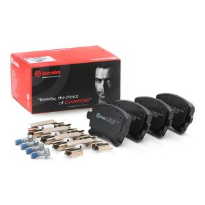 Комплект тормозных колодок, диско P85076 BREMBO