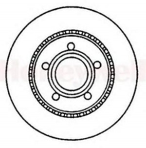 Тормозной диск 561865B BENDIX JURID