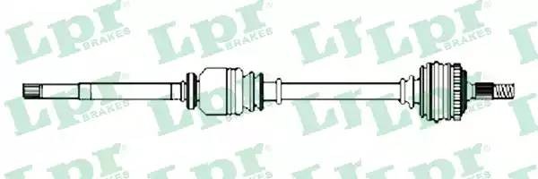 Приводной вал DS16207 LPR