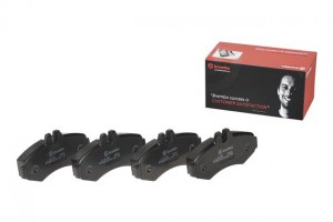 Комплект тормозных колодок, диско P50031 BREMBO