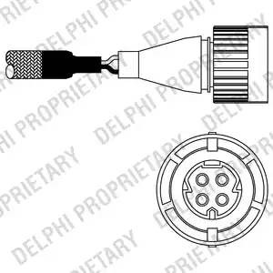 Лямбда-зонд ES10984-12B1 DELPHI