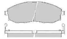 Комплект тормозных колодок, диско 6606 MAPCO