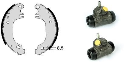 Комплект тормозных колодок H 68 026 BREMBO