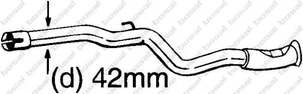 Выпускной трубопровод 889-159 BOSAL