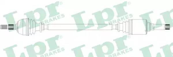 Приводной вал DS16038 LPR