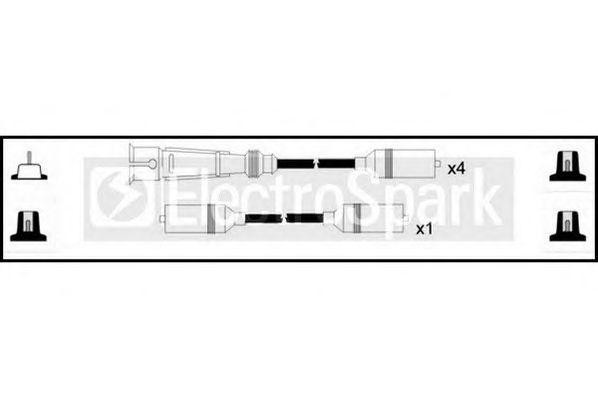 Ккомплект проводов зажигания OEK624 STANDARD