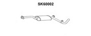 Предглушитель выхлопных газов SK60002 VENEPORTE