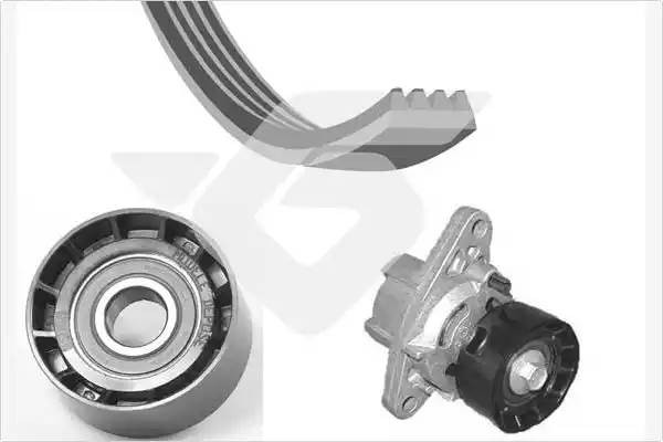 Поликлиновой ременный комплект KHV52 HUTCHINSON