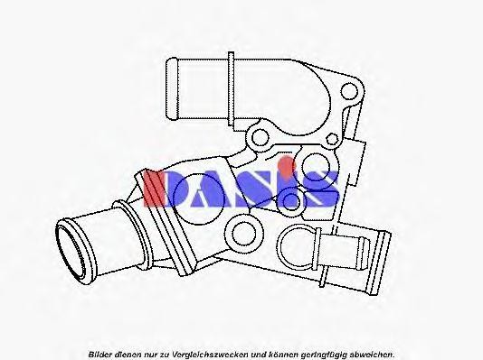Термостат, охлаждающая жидкость 751936N AKS DASIS