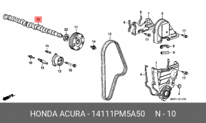 Распредвал 14111PM5A50 HONDA