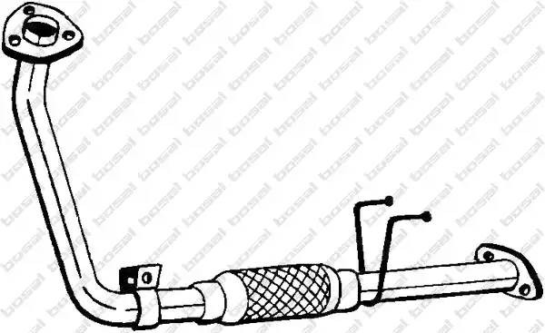 Выпускной трубопровод 789227 BOSAL