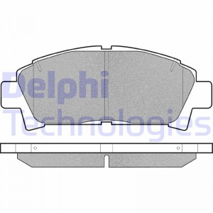 Комплект тормозных колодок, диско LP940 DELPHI