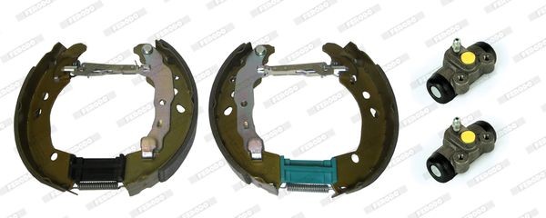 Комплект тормозных колодок FMK340 FERODO