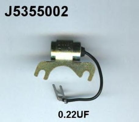 Конденсатор, система зажигания J5355002 H B JAKOPARTS NIPPARTS