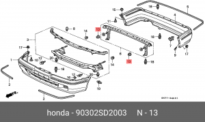 Деталь 90302SD2003 HONDA