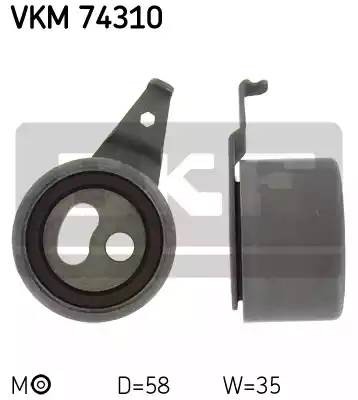 Натяжной ролик, ремень ГРМ VKM74310 SKF