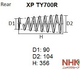 Деталь XPTY700R NHK