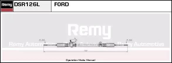 Рулевой механизм DSR126L DELCO REMY