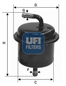 Топливный фильтр 31.543.00 UFI