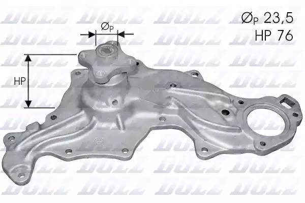 Водяной насос F121 DOLZ