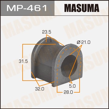 Втулка стабилизатора MP461 MASUMA