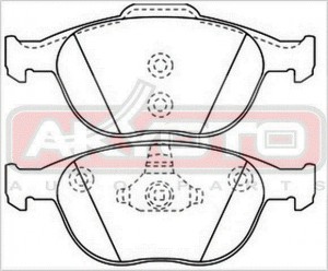 Колодки тормозные дисковые AKD-0337 AKYOTO
