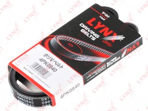 Ремень приводной 4PK0840 LYNXAUTO