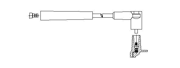 Провод зажигания 35230 BREMI