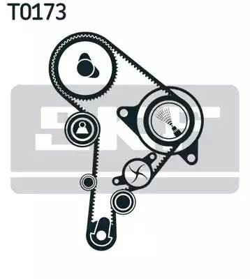 Комплект ремня ГРМ VKMA01130 SKF