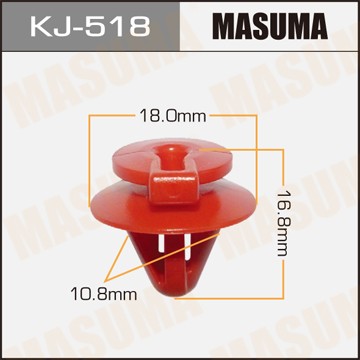 Клипса крепежная KJ518 MASUMA