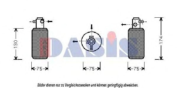 Осушитель, кондиционер 802790N AKS DASIS