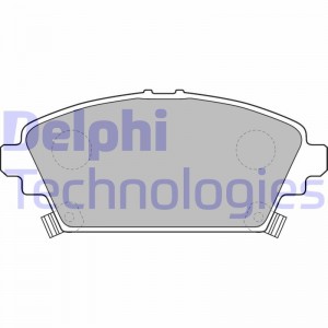 Комплект тормозных колодок, диско LP1503 DELPHI