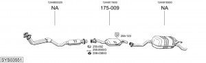 Выпускной трубопровод 975347 BOSAL