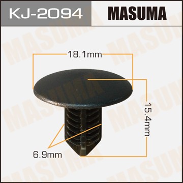 Клипса крепежная KJ2094 MASUMA