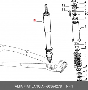 Деталь 60564278 ALFA FIAT LANCIA