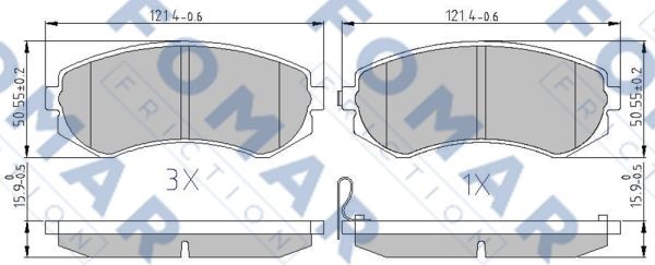 Деталь 51679781 ROULUNDS BRAKING