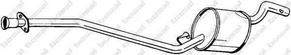 Средний глушитель выхлопных газов 282775 BOSAL