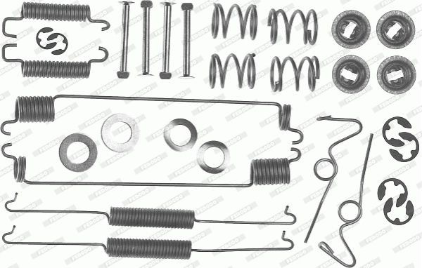 Комплектующие, тормозная колодка FBA116 FERODO