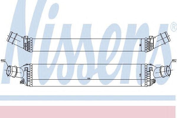 Интеркулер 96618 NISSENS