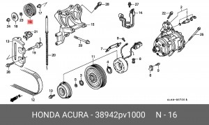 Деталь 38942PV1000 HONDA
