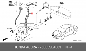 Деталь 76805SEA003 HONDA